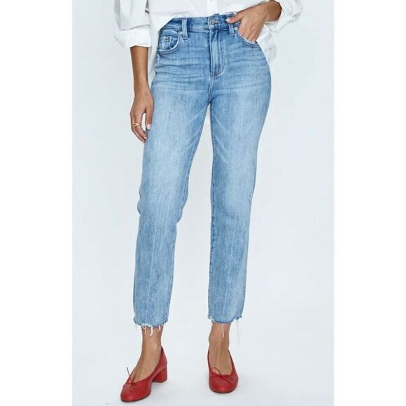 Pistola Light Blue Ankle Jeans - Picture 1 of 12